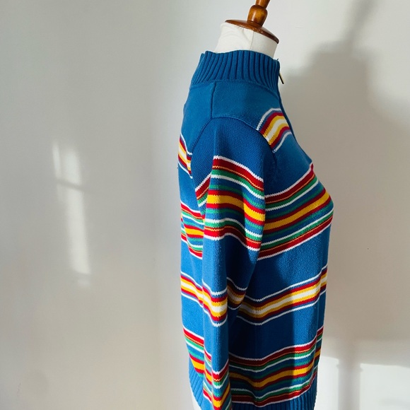 Ralph Lauren Vintage Cotton 3/4 Zip - Picture 5 of 9